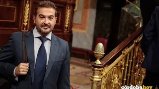Marcial Balsera, en el Congreso de los diputados de Madrid