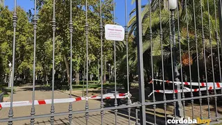 El Parque de Col&oacute;n vuelve a estar cerrado por la pandemia