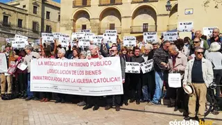 Movilizaci&oacute;n de la Plataforma Mezquita Catedral, Patrimonio de Tod@s en marzo de 2019