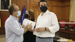 Jos&eacute; Mar&iacute;a Bellido, esta ma&ntilde;ana en el sal&oacute;n de plenos del Ayuntamiento
