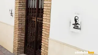 Pintadas aparecidas en casa de la portavoz de Podemos en Palma del R&iacute;o
