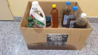 Recogida de aceite usado en los hogares particulares
