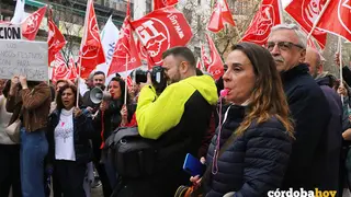 Protesta masiva por el nuevo horario laboral del comercio en C&oacute;rdoba, en una imagen de archivo