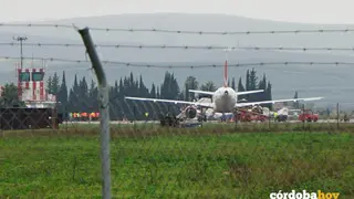 Primer vuelo comercial en el Aeropuerto de C&oacute;rdoba desde 2008, el 6 de diciembre de 2023, en una imagen de archivo