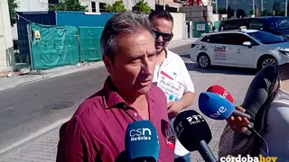 El secretario de Acci&oacute;n Sindical de UGT-FICA C&oacute;rdoba, Antonio Lopera, en una atenci&oacute;n a medios FOTO UGT