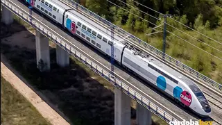 Un tren de alta velocidad Ouigo