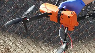 Dron usado por la banda criminal para introducir droga y otros objetos en la prisi&oacute;n de C&oacute;rdoba, en una imagen de archivo FOTO GUARDIA CIVIL