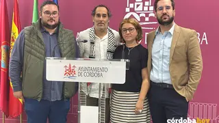 Ediles de Hacemos C&oacute;rdoba en el Ayuntamiento de la capital, en una imagen de archivo FOTO HACEMOS C&Oacute;RDOBA