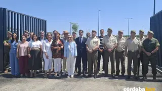 Escalante, junto a Valcarce, en el acceso a la futura Base Log&iacute;stica del Ej&eacute;rcito de Tierra en C&oacute;rdoba. FOTO MINISTERIO DE DEFENSA