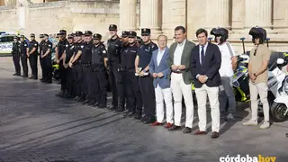 Agentes participantes en el nuevo Plan Guardi&aacute;n del Casco Hist&oacute;rico FOTO AYUNTAMIENTO DE C&Oacute;RDOBA