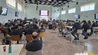Asamblea de la plantilla de Hitachi Energy en C&oacute;rdoba, en una imagen de archivo FOTO CCOO C&Oacute;RDOBA