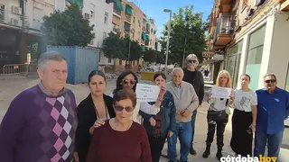 Vecindad y comercio de la zona protestan por la paralizaci&oacute;n de la peatonalizaci&oacute;n de La Vi&ntilde;uela FOTO AET