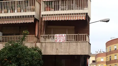 Anuncio de alquiler