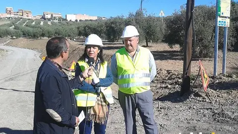 Obras carretera Benamej&iacute;
