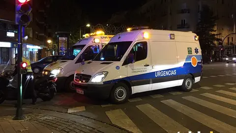 dos ambulancias