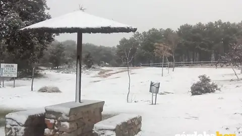 Nieve en Los Pedroches 1