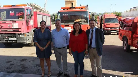 parque de bomberos puente genil