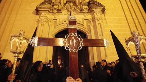 CORDOBA. 25/03/2016. SEMANA SANTA 2016. HERMANDAD DE LA BUENA MUERTE DE SAN HIPOLITO. FOTO: ROLDAN SERRANO. CORDOBA HOY.