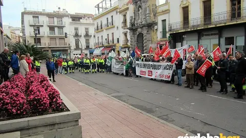 Protesta trabajadores ayuntamientos 2