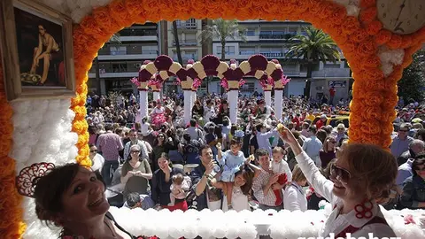 CORDOBA. 02/05/2016. BATALLA DE LAS FLORES. FOTO: ROLDAN SERRANO. CORDOBA HOY.