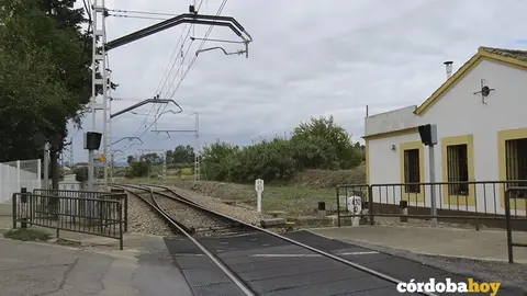 Estaci&oacute;n ferroviaria de Alcolea