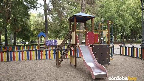 Parque Infantil en Vallellano, en una imagen de archivo