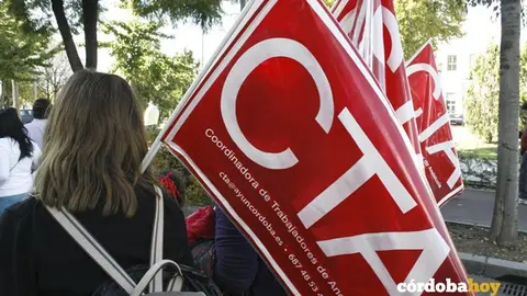 Bandera de la CTA Ayuntamiento
