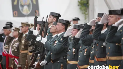 CORDOBA. 12/10/2016. CELEBRACION DEL DIA DE LA GUARDIA CIVIL EN SU CUARTEL DE LA VICTORIA. FOTO: ROLDAN SERRANO. CORDOBA HOY.