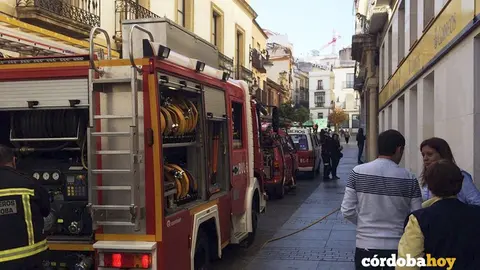 Incendio en la calle San Pablo