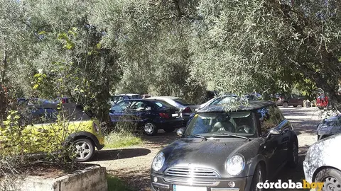 Aparcamiento en el Hospital de Los Morales