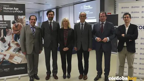 Organizadores de la oficina de talentos del Human Age Institute Loyola