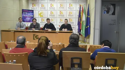 Presentaci&oacute;n del XIX Campeonato de Selecciones de F&uacute;tbol Sala de Andaluc&iacute;a en la Diputaci&oacute;n de C&oacute;rdoba