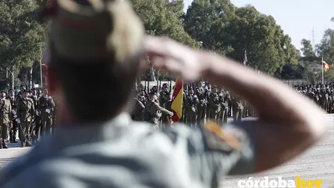 CORDOBA. 08/12/2016. DESFILE MILITAR EN CERRO MURIANO CON MOTIVO DEL DIA DE LA INMACULADA. FOTO: ROLDAN SERRANO. CORDOBA HOY.
