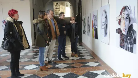 El patio Barroco de Diputaci&oacute;n acoge la exposici&oacute;n de Antonio Guerra y Rosa de Gabriel