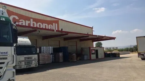 Nave de Deoleo en Alcolea en una imagen de Sistem Group