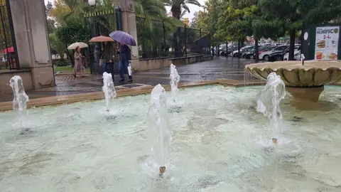 Lluvias en C&oacute;rdoba, en una imagen de archivo