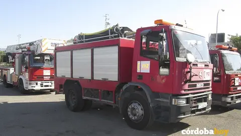 Bomberos de Puente Genil, en una imagen de archivo