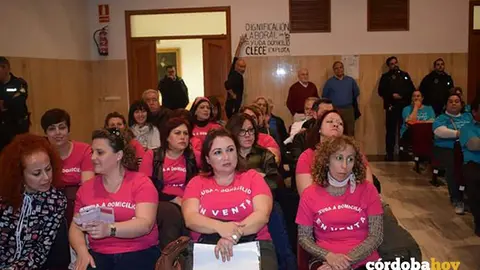 protesta clece ayuda domicilio