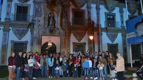 El Palacio de La Merced se ti&ntilde;e de azul por el D&iacute;a del Autismo