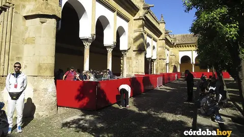 Palcos en la carrera oficial del Patio de Los Naranjos, en una imagen de archivo