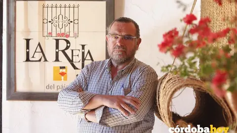 CORDOBA. 18/05/2017. ENTREVISTA A RAFAEL BOCERO EN LA CASETA LA REJA. FOTO: ROLDAN SERRANO. CORDOBA HOY.