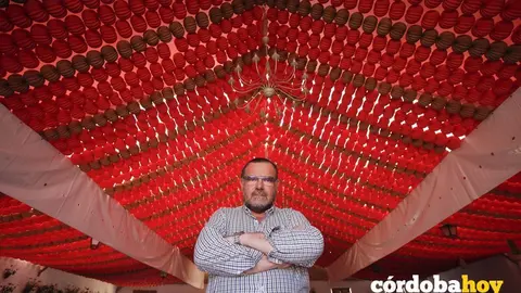 CORDOBA. 18/05/2017. ENTREVISTA A RAFAEL BOCERO EN LA CASETA LA REJA. FOTO: ROLDAN SERRANO. CORDOBA HOY.
