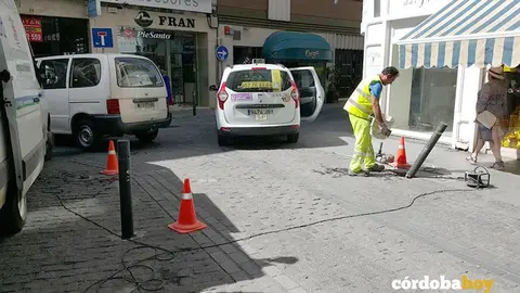 obras en la calle