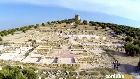 Torreparedones, en una imagen cogida de Youtube