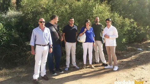Pedro Garc&iacute;a en el entorno de la empresa Emergia, en Las Quemadas