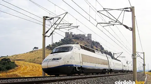 AVE por Almod&oacute;var del R&iacute;o en una imagen de Renfe