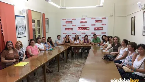 CCOO Hornachuelos ayuda a domicilio