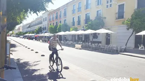 bicicleta en Ronda de Isasa