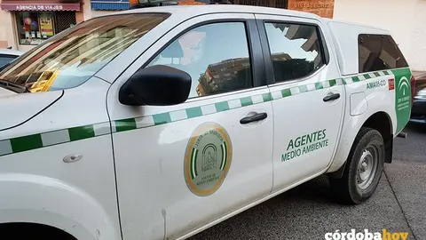 Veh&iacute;culo de Medio Ambiente de la Junta de Andaluc&iacute;a