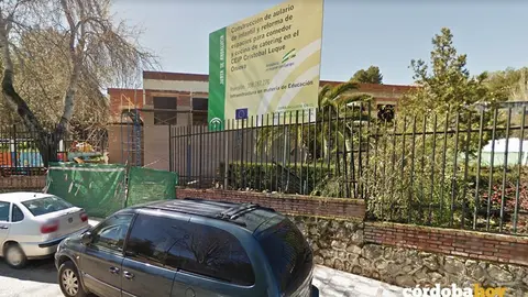 Priego colegio con accidente